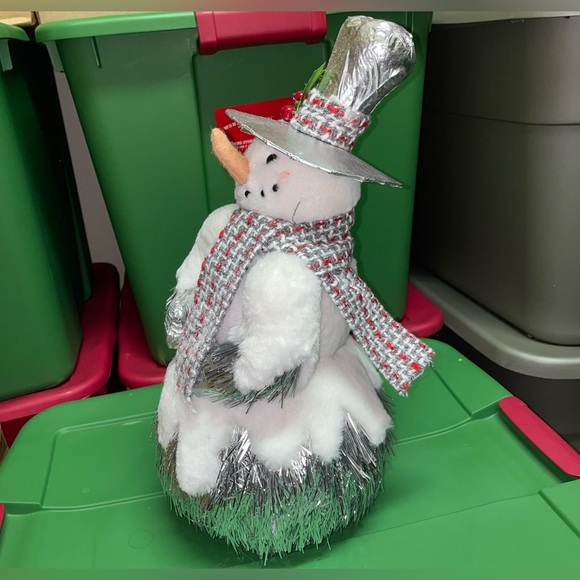 White and Silver Snowman - Picture 16 of 16